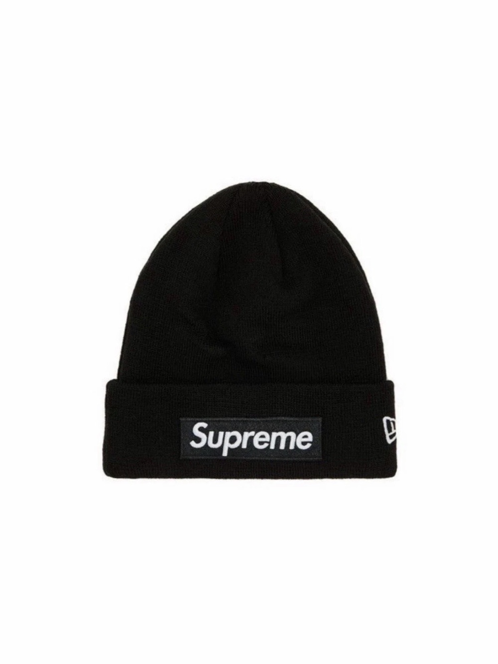 Supreme x New Era Box Logo Beanie Black  FW25